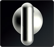 Stainless Steel knob