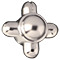 Nickel trim Nickel Knob