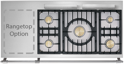 Cluny 1400 Classique range top (left)