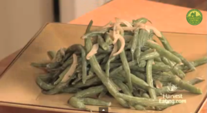 Green Beans with Shallots and Cream