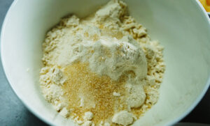 sugar flour mix for crust